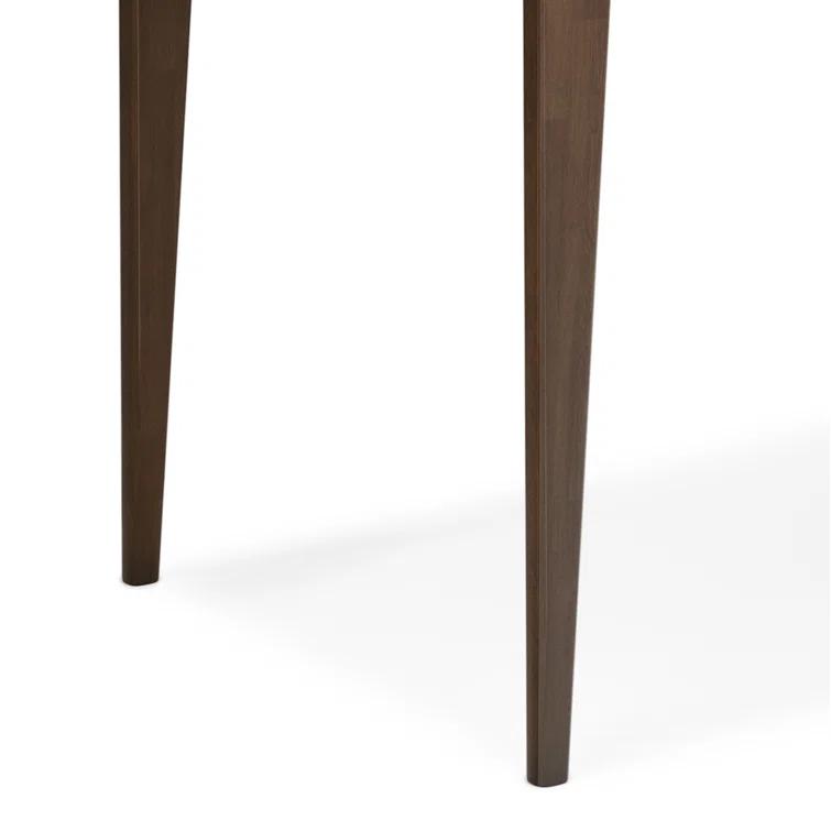 Simpli Home Harper Solid Wood Desk, Contemporary Style with Keyboard Tray and Storage