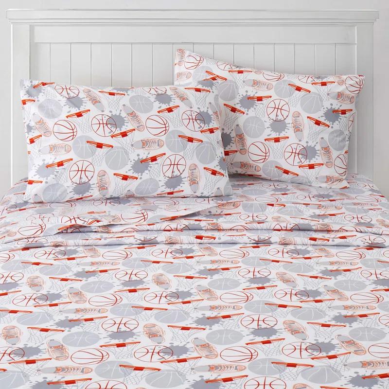 Sweet Home Collection Kids Printed Classic Microfiber Sheets