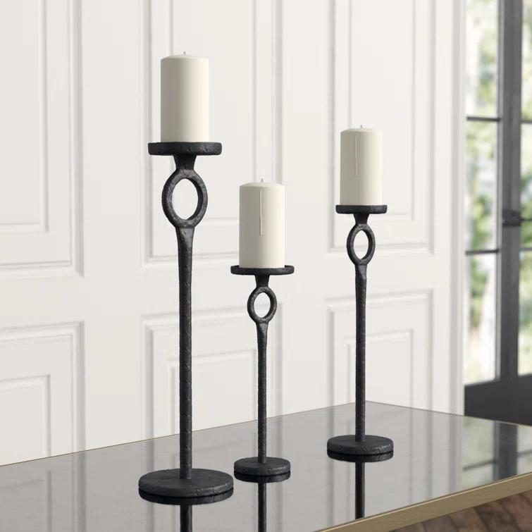 Milton Iron Candle Holder