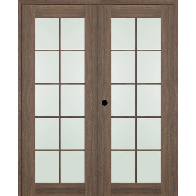 Belldinni Avon 10 Lite Solid + Manufactured Wood Paneled French Doors