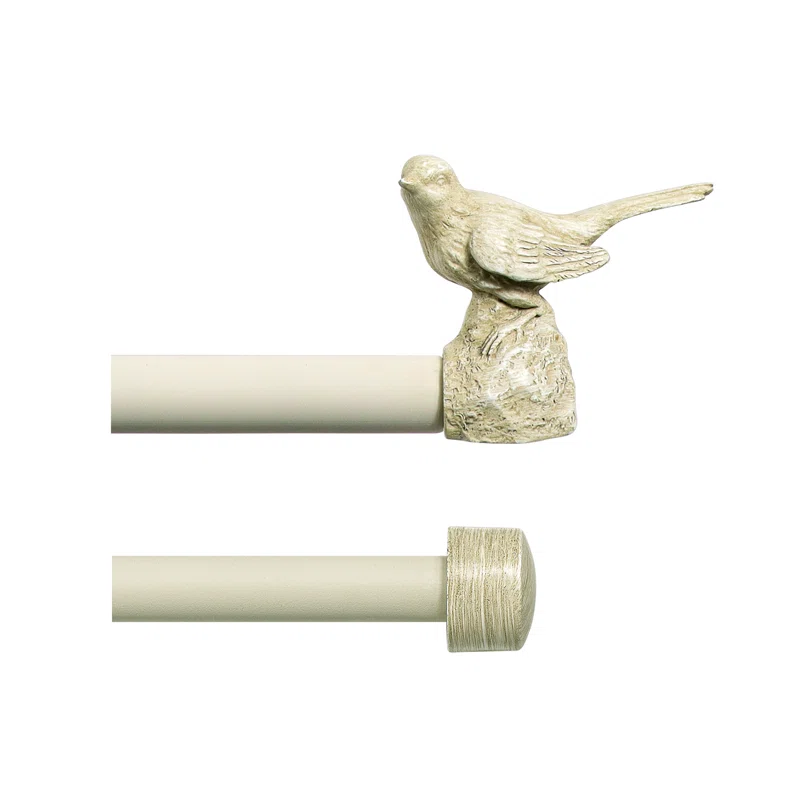 Meriville Adjustable Double Curtain Rod