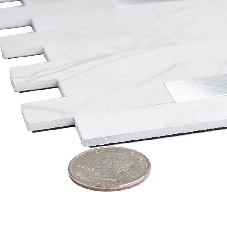 Avant Decor Aluminum Peel and Stick Mosaic Tile