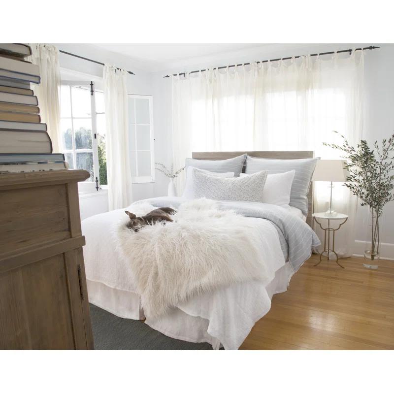Henley Cotton Duvet by Pom Pom at Home - Oat / Queen