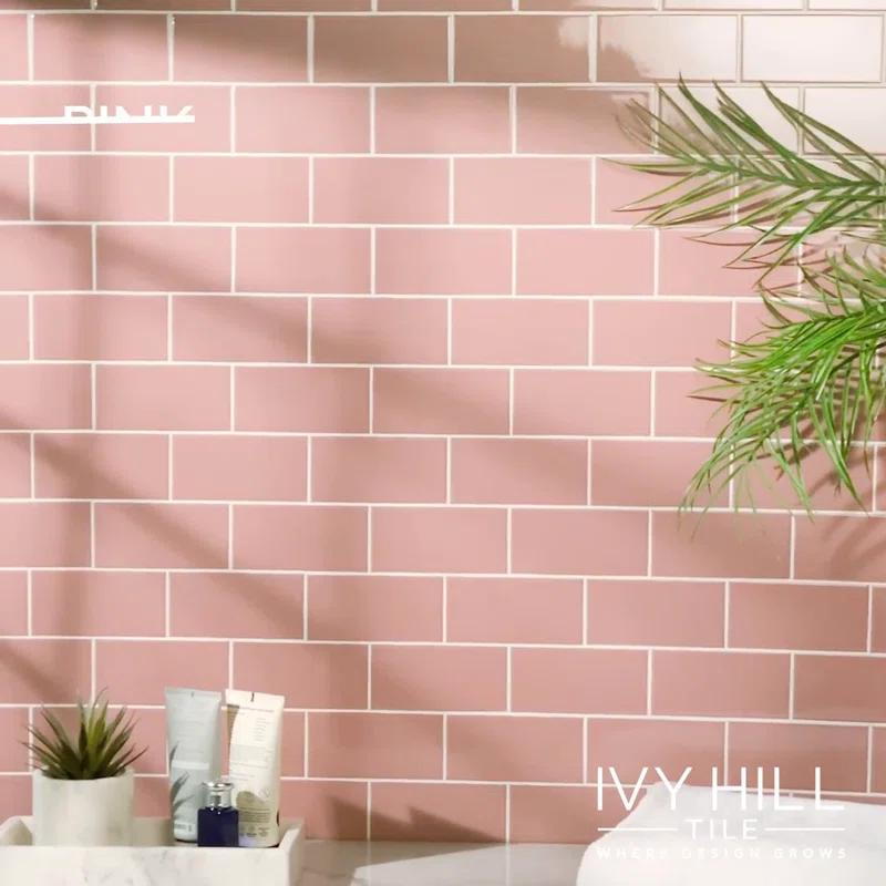 Bond Tile Remington 3.93 in. x 11.81 in. Polished Porcelain Subway Wall Tile (13.55 Sq. Ft. / Case) & Reviews | AllModern