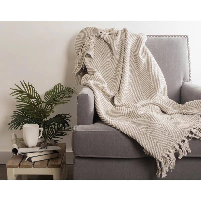 Dll Hand Woven Throw Blanket