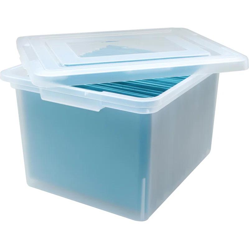 Lorell Legal / Letter Plastic File Box