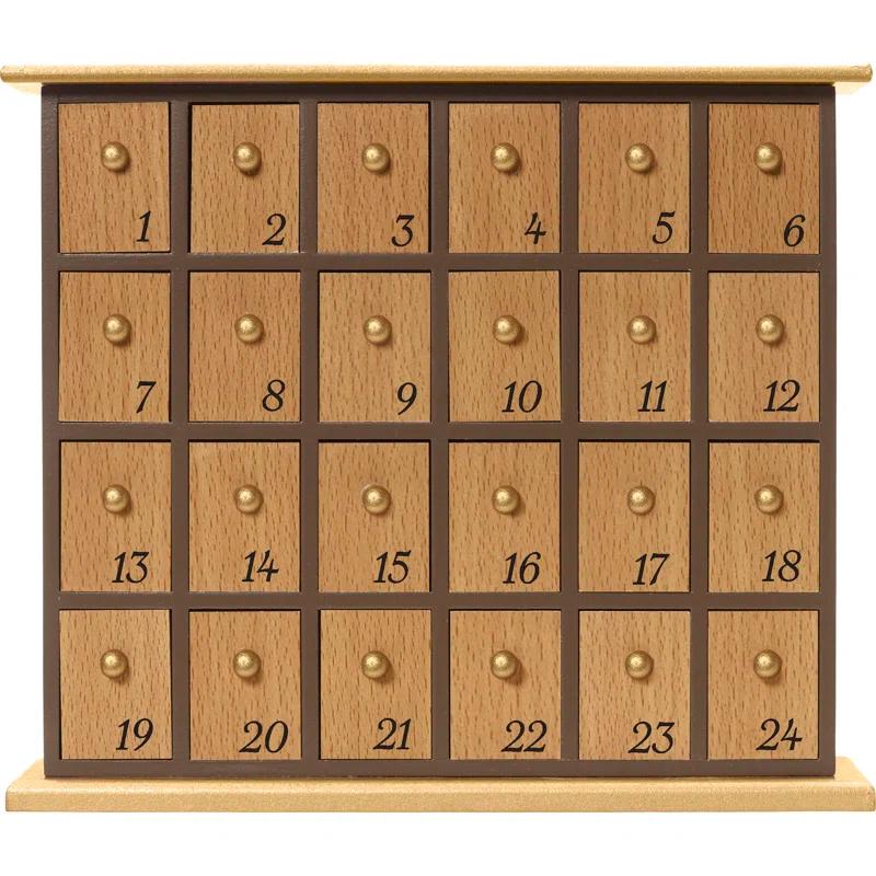 Precious Moments 26 Piece Nativity Advent Calendar Set