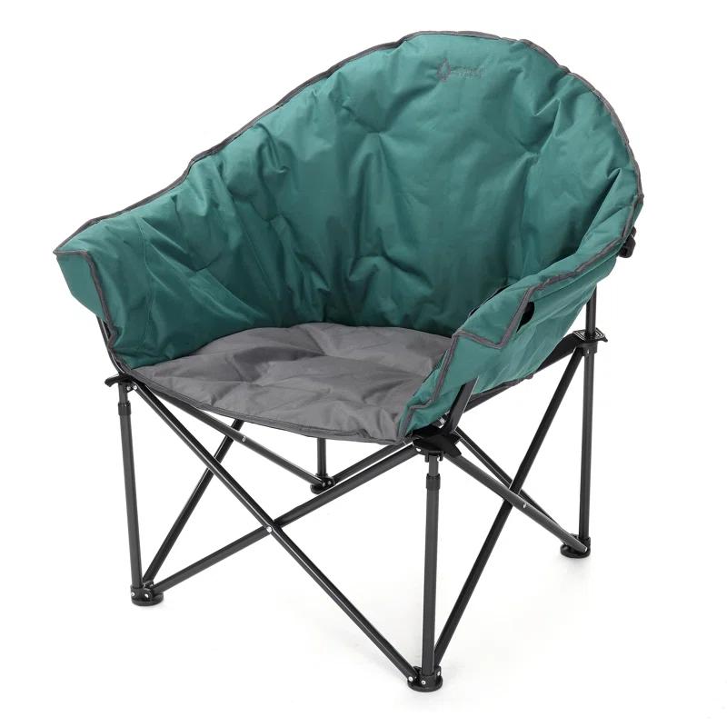 ARROWHEAD Outdoor Folding Camping Chair with Cushions