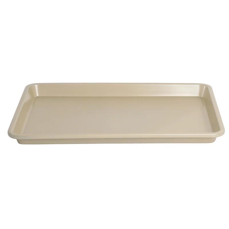 Oster Oster Verlice 5 Piece Carbon Steel Baking Pans Bakeware Set W/ Premium PFA Free Nonstick - Champagne Gold