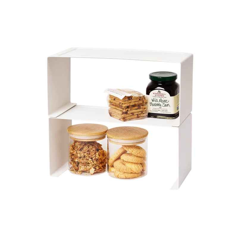Yamazaki Tower Small White Kitchen Steel Rack