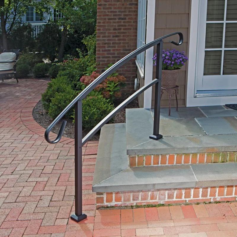 Barrette Outdoor Living Handirail 4-Step Aluminum Rail Kit