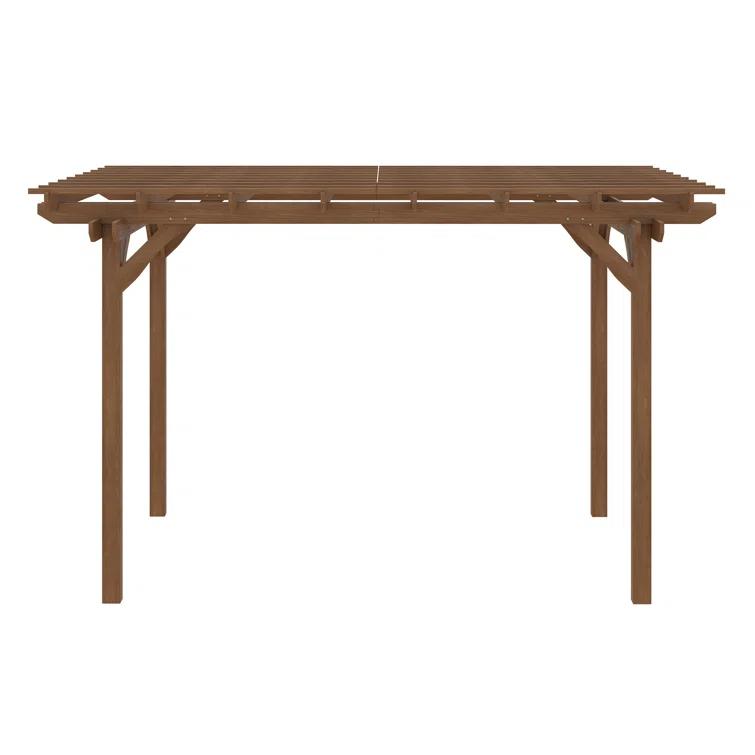 Outsunny Solid Wood Pergola