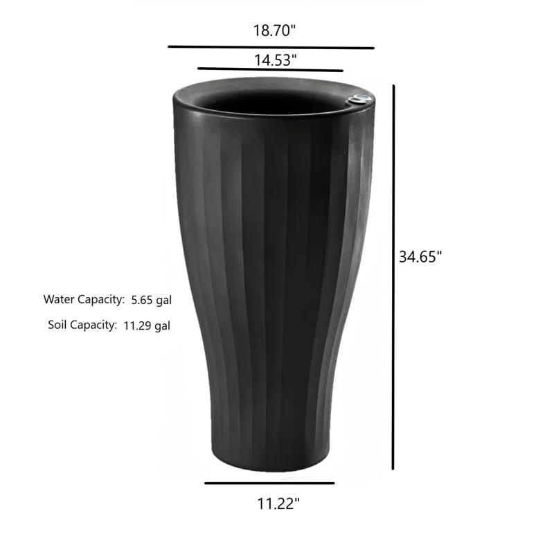 Crescent Garden Pot Planter