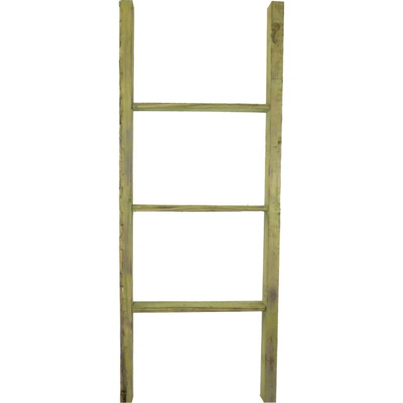 Ekena Millwork Vintage Farmhouse Rung Decorative Ladder