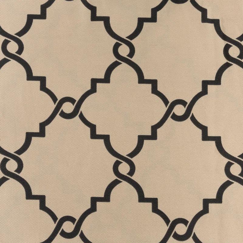 Madison Park Fretwork Print Grommet Top Single Window Curtain Panel