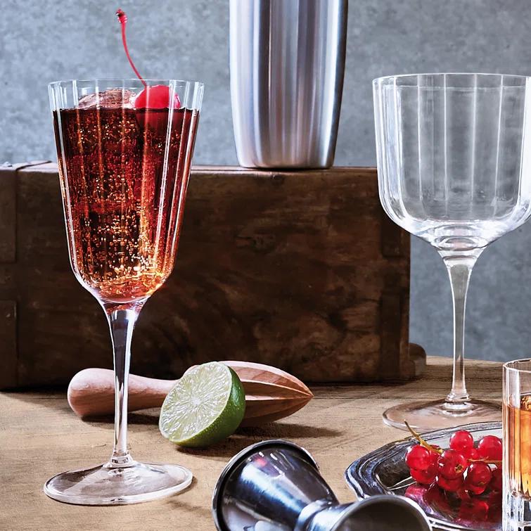 Luigi Bormioli Bach 8.5 oz. Vintage Cocktail Glasses (Set of 4)