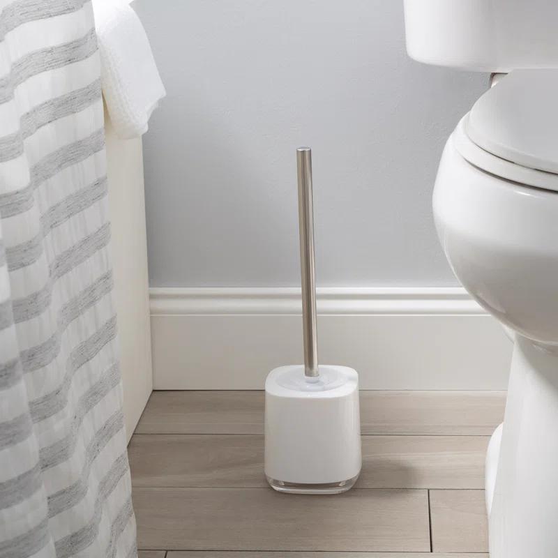 Bath Bliss Bath Bliss Plastic Toilet Brush And Holder