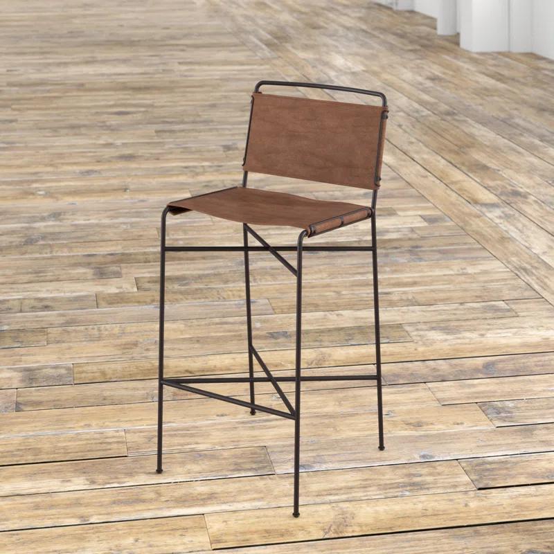 Trysta Bar And Counter Stool - Brown / Bar