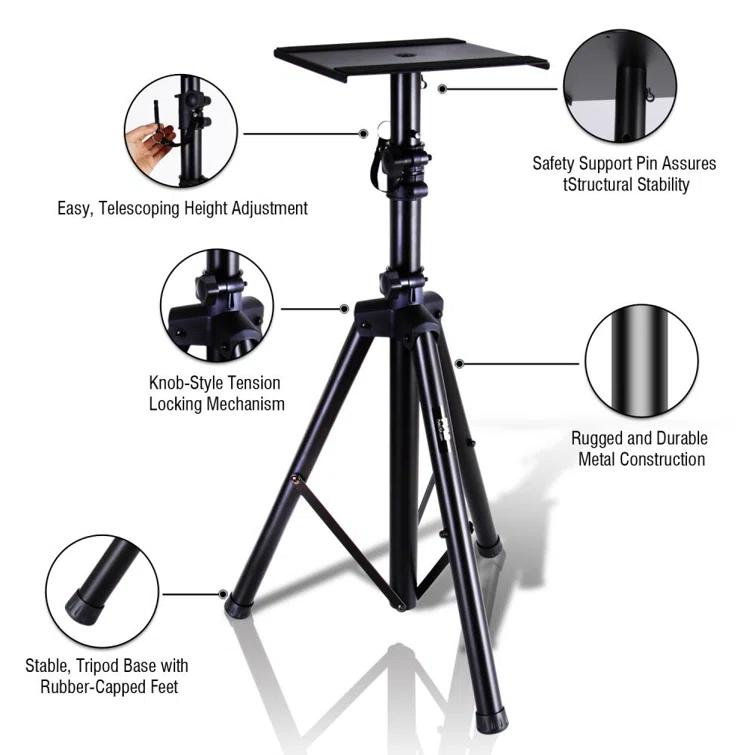 Pyle 53'' Adjustable Height Speaker Stand