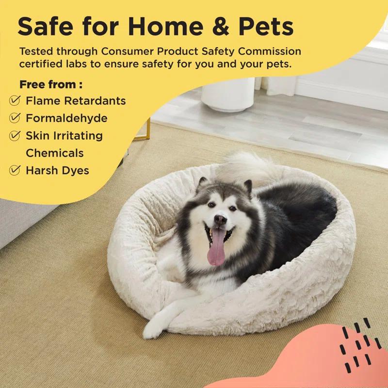 Best Friends By Sheri Best Friends by Sheri Bundle The Original Calming Lux Donut Cuddler Pet Bed/Throw