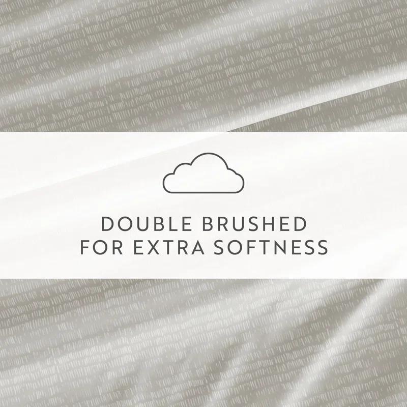 4 Piece Sheet Set Patterned Microfiber Ultra Soft Bedding