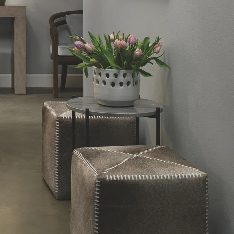 Jamie Young Company Upholstered Ottoman