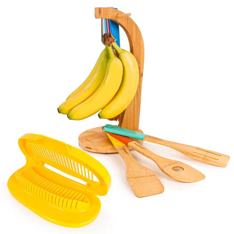 BergHOFF BergHOFF CooknCo Rayon from Bamboo Banana Hanger and Cutter Set