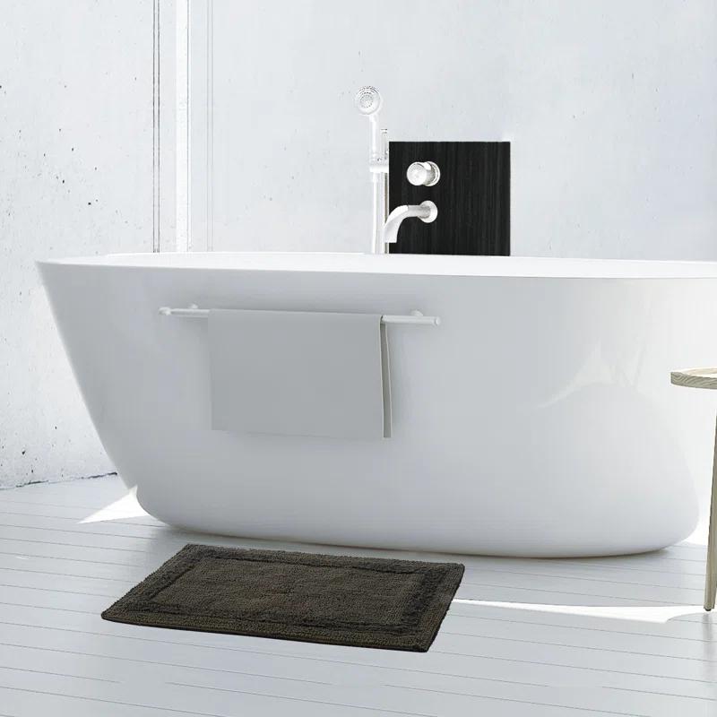 French Connection French Connection Hearn Rectangle Cotton Blend Bath Rug