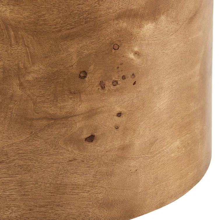 Modway Modway Breeze Boucle Upholstered Ottoman In Ivory Burl