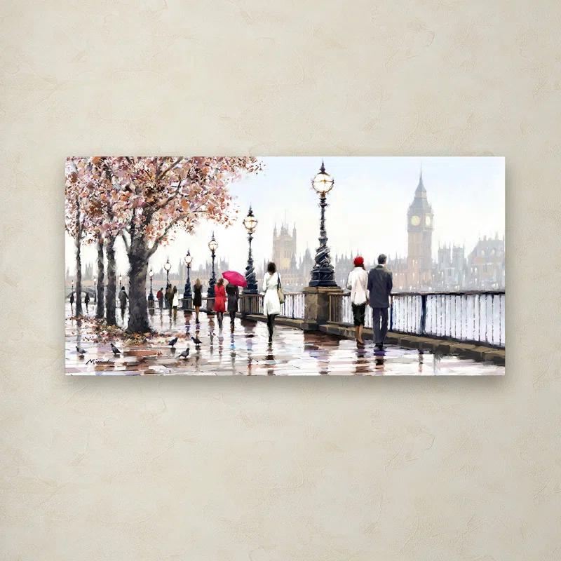 Trademark Fine Art The Macneil Studio " Thames View " by The Macneil Studio
