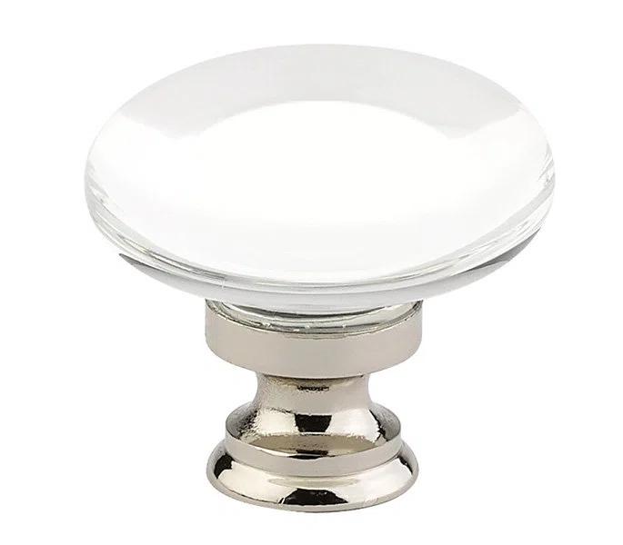 Emtek Providence Glass Cabinet Knob 1-3/8"
