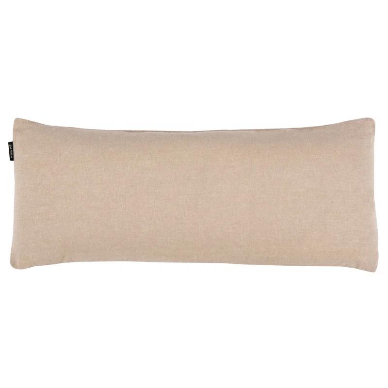 Safavieh Priya Embroidered Linen Reversible Throw Pillow