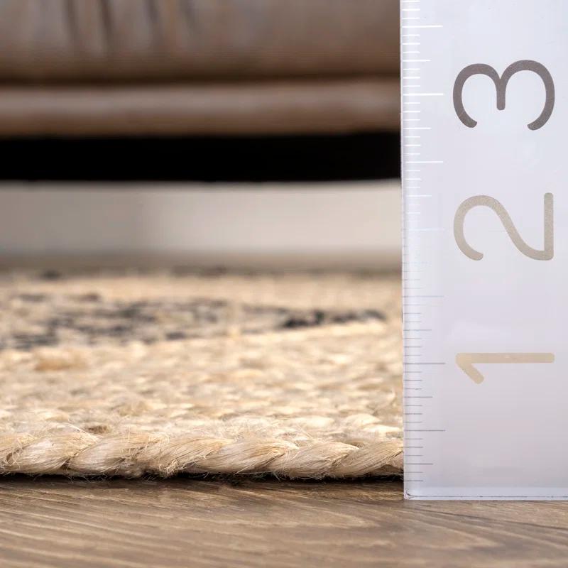 Loon Peak® Axel Diamond Jute Natural Area Rug