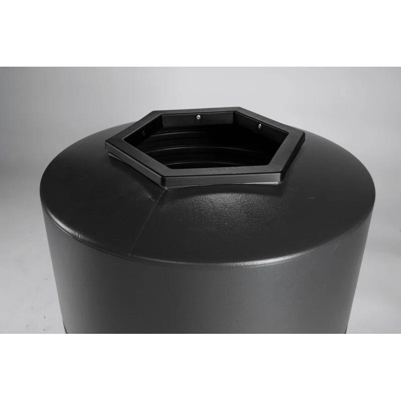 Commercial Zone PolyTec Plastic Open Kitchen Trash Can - 45 Gallons