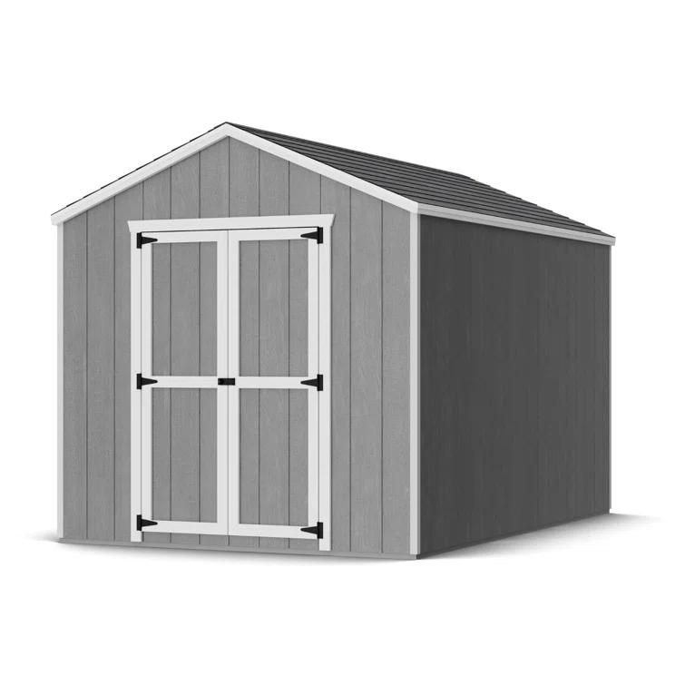 Little Cottage Co. Value Gable Outdoor Wood Storage Shed
