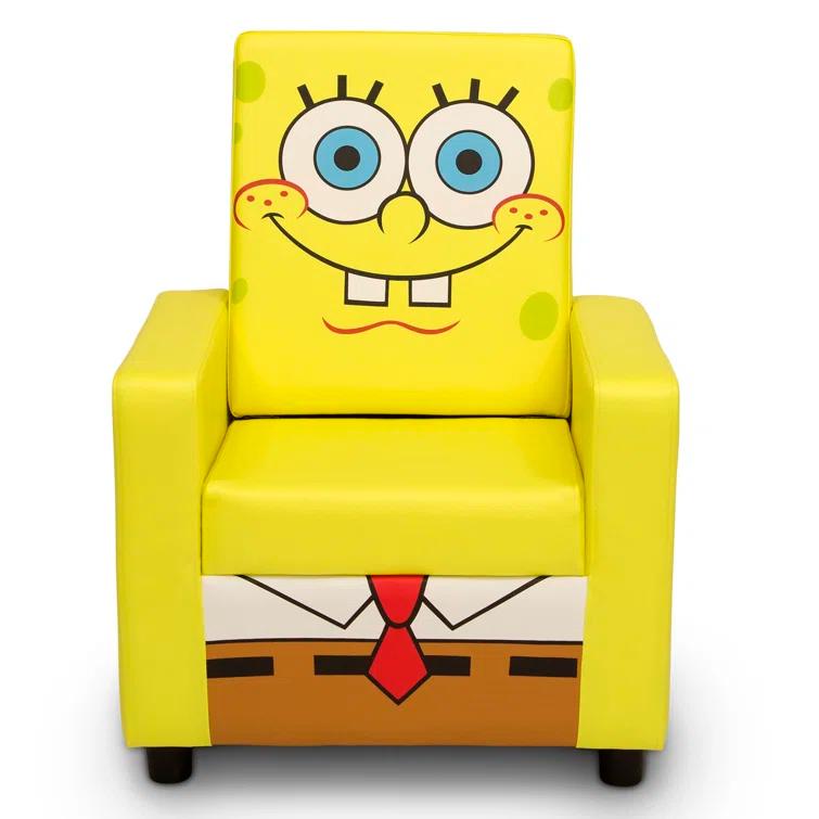Delta Children SpongeBob SquarePants High Back Upholstered Kids Desk / Activity Chair