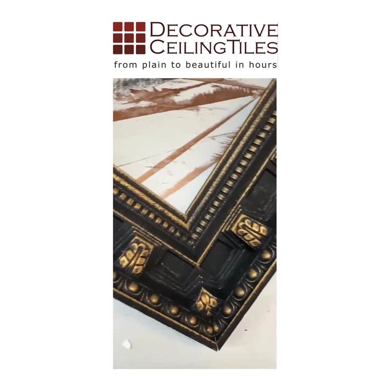 Clara 78.74"L x 1.67"W x 1.57"H x 0.59"D Glue-Up Styrofoam Crown Molding 650 ln. ft. (Set of 100)