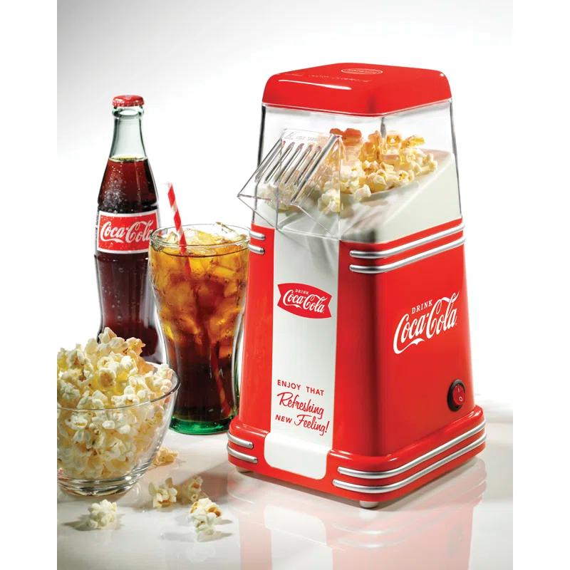 Nostalgia Nostalgia 8 Cooked Cups Hot Air Popcorn Popper