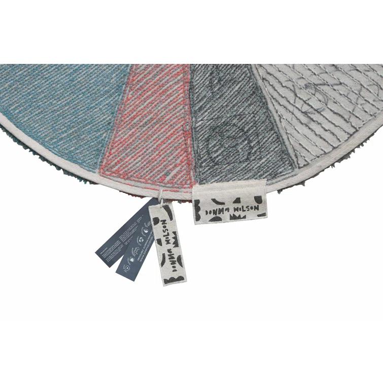 Lorena Canals Donna Wilson Woolable Rug Pie Chart