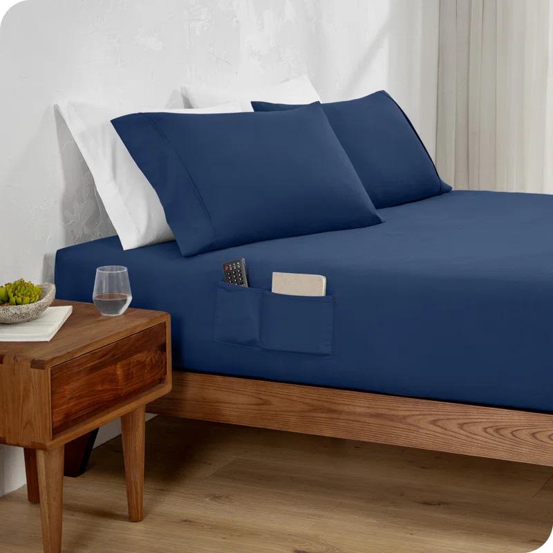 Bare Home Microfiber Fitted Sheet