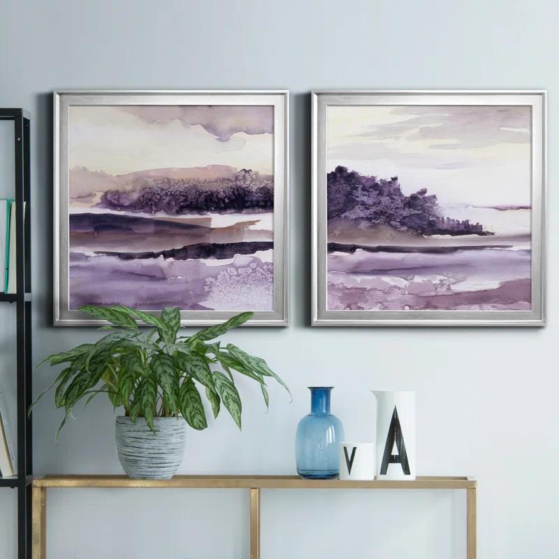 Wrought Studio™ " Plum Grove I " 2 - Pieces Painting Print