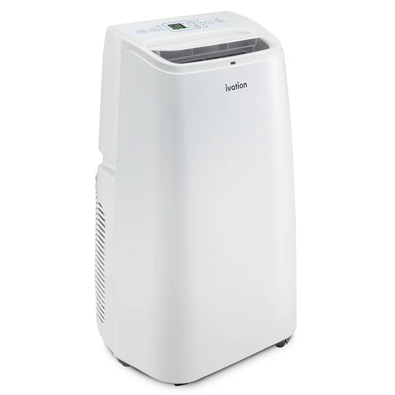 Ivation Ivation 12000 BTU Wi-Fi Connected Portable Air Conditioner for 500 Square Feet with Remote Included
