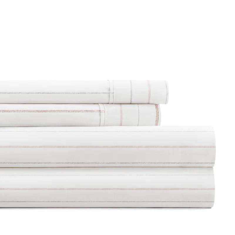 4 Piece Sheet Set Patterned Microfiber Ultra Soft Bedding