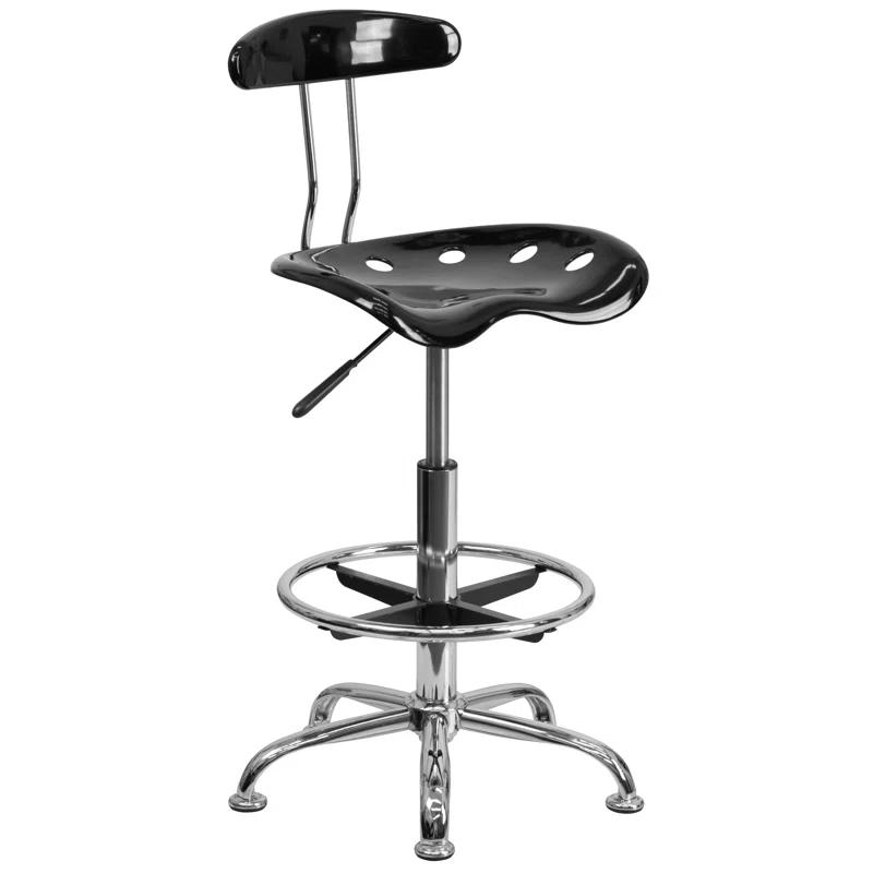 Flash Furniture Monroe Adjustable Height Swivel Bar Stool