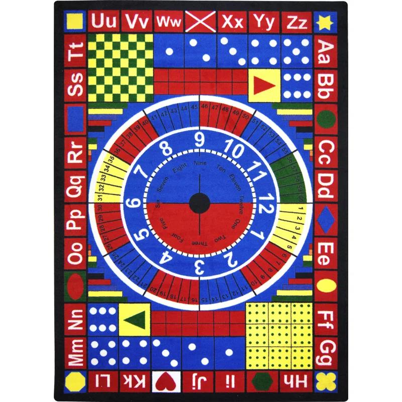 Joy Carpets Teach a Tot Area Rug