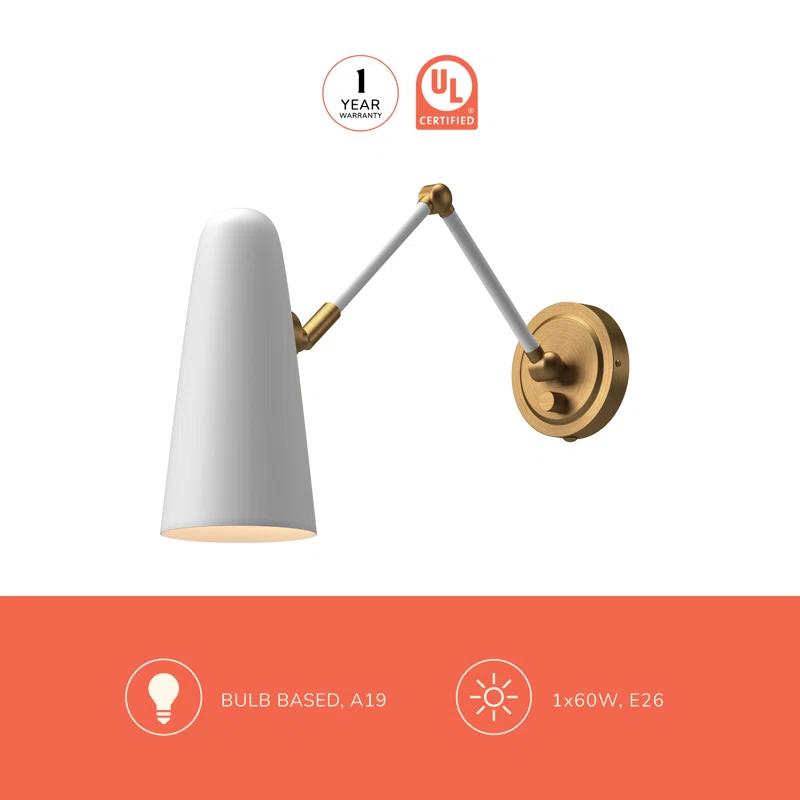 Alora Mood Gabriel Dimmable Bath Sconce