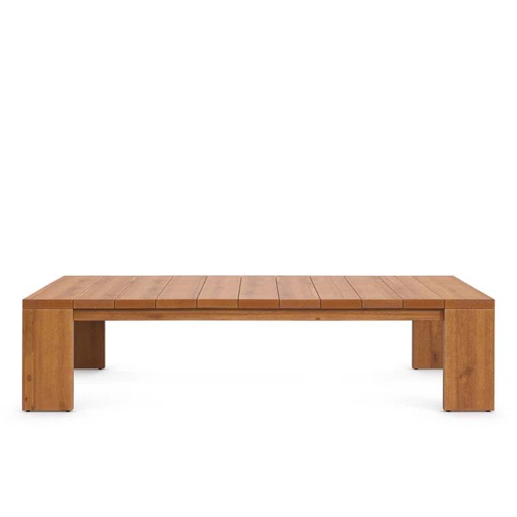 Modway Tahoe Outdoor Patio Acacia Wood Coffee Table In Natural