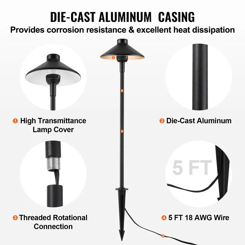 VEVOR Plug-in Aluminum