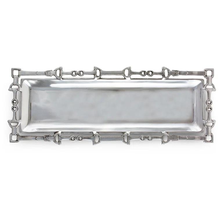 Arthur Court Designs Equestrian Metal Tray