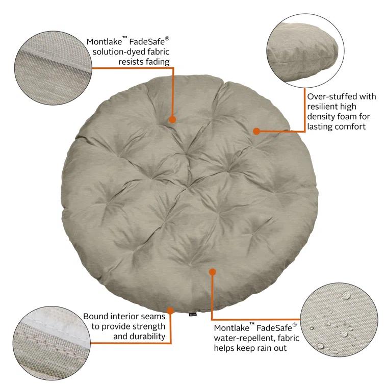 Classic Accessories Montlake Outdoor 5'' Papasan Seat Cushion